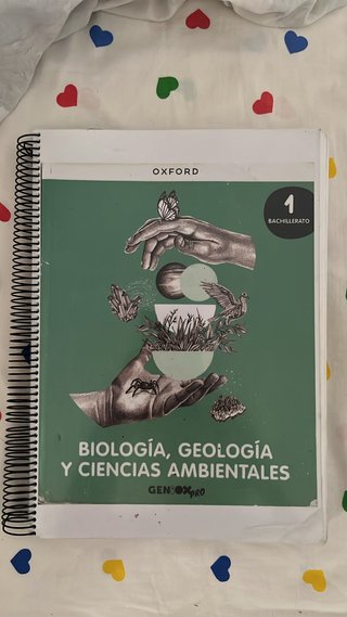 Libro de Biología y Geología de 1 Bachillerato