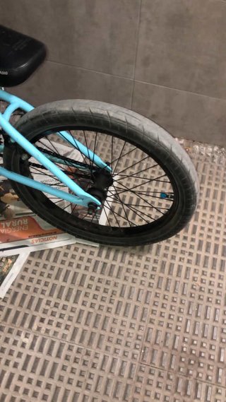 Bicicleta BMX azul