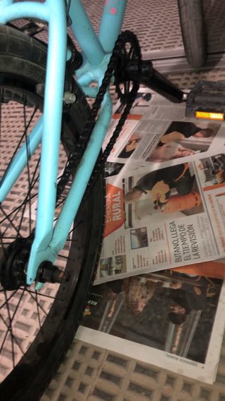 Bicicleta BMX azul