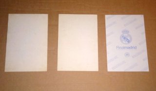 Lote postales, cromos Fernando Hierro Real Madrid