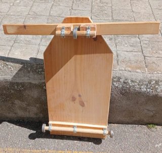 CARRO DE RODAMIENTOS ARTESANAL ESCALA 1:1