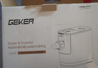 Máquina Pasta Casera Fresca Geker.