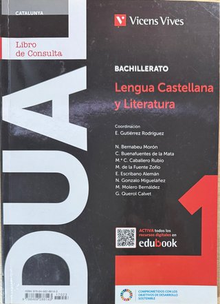 Lengua castellana y literatura 1 Bachillerato :...