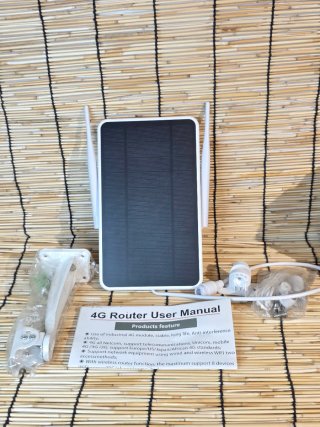 Router Solar 4G con Batería y WiFi
