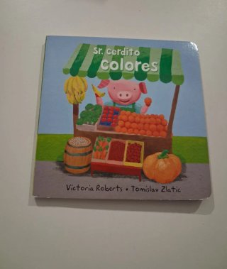 Libro infantil Sr. Cerdito de los Colores
