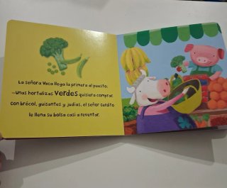 Libro infantil Sr. Cerdito de los Colores