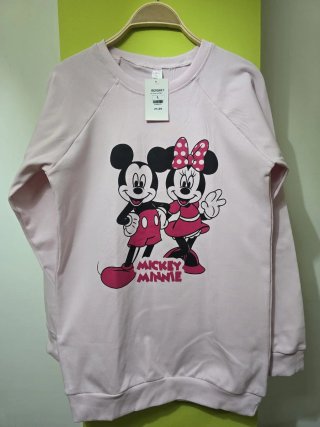 Sudadera Mickey y Minnie T-L. CON ETIQUETA