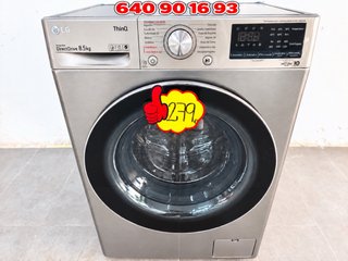 LAVADORA LG INOX 8,5 KILOS 1200 RPM. A+++. LLEVO