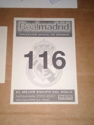 Lote de Cromos y postal de Guti Real Madrid