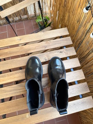 Botines Negros Estilo Chelsea