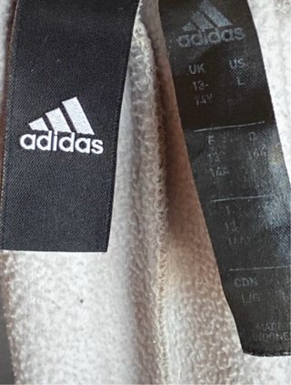 Pantalón de chándal adidas gris