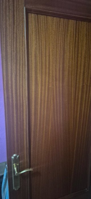 5 Puertas de interior madera.