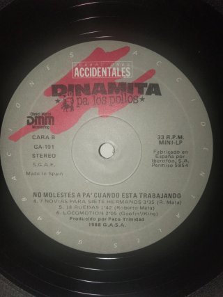 Vinilo LP Dinamita pa los pollos