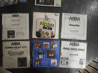 Lote 22 discos Single Vinilo ABBA 45 rpm 7"