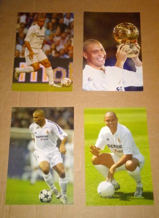Fotos, postales de Ronaldo Nazario Real Madrid