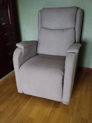 Sillón Eléctrico Relax Gris.