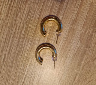 Set de 4 pares de aros de acero