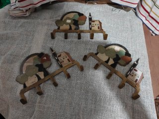 Perchero de pared decorativo