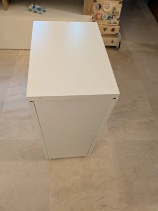 Cajonera Metálica Ikea Helmer Blanca
