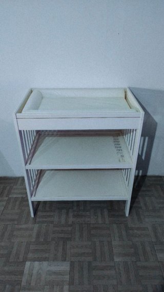 Cambiador Para Bebés Blanco