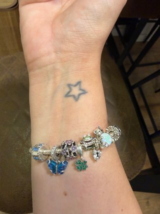 Pulsera Pandora con 8 Charms