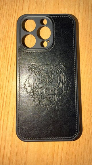 Funda iPhone 15 Pro Kenzo Negra
