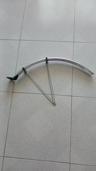 Guardabarros bici aluminio sin usar