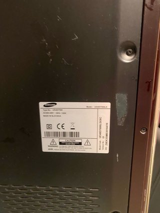 Samsung Smart TV LED 40 Negra leer anuncio