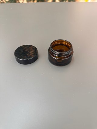 63 Boiões de Vidro Âmbar 20ml