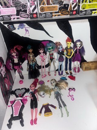 Lote de muñecas Monster High