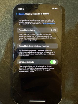iPhone 12 128GB Azul Batería 80%