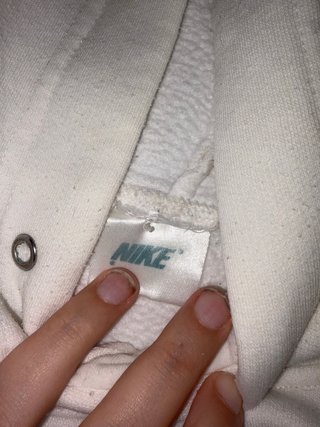 Sudadera Nike Just Do It Blanca