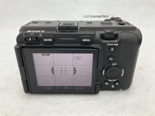 camara digital evil sony fx 30