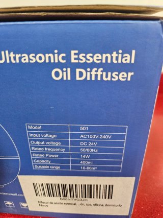 Humidificador Ultrasónico Tenswall