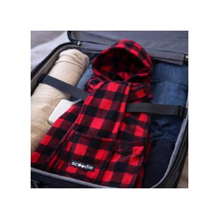 Bufanda capucha desmontable forro polar 185cm