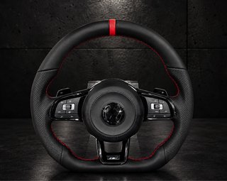 Volante Volkswagen GTI Negro/Rojo