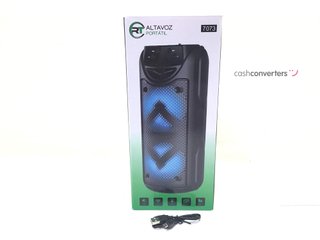 altavoz portatil bluetooth rt 7073