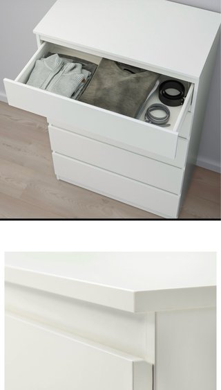 Cómoda kullen Ikea Blanca