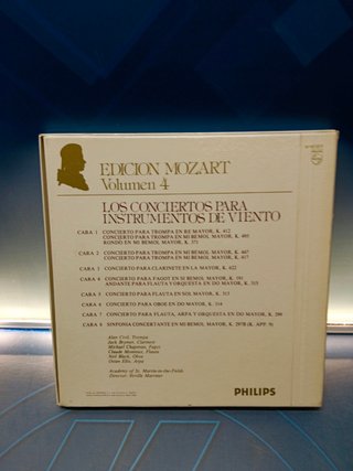 lps, BOX, mozart EDICION MOZART, volumen 4