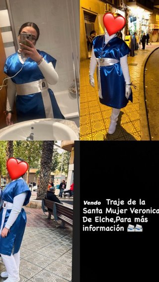 Traje Santa Mujer Veronica Elche