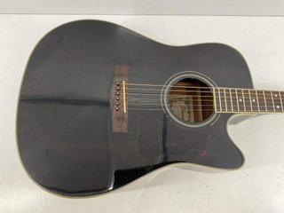 guitarra acustica ibanez aw60ce tbk