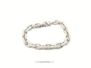pulsera plata 925mm con piedra con circonita
