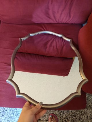 Espejo de Pared Plateado