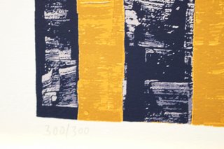 Llaves de Santiago Arranz. Litografía original a varias tintas, firmada y numerada (300/300) de 2007.