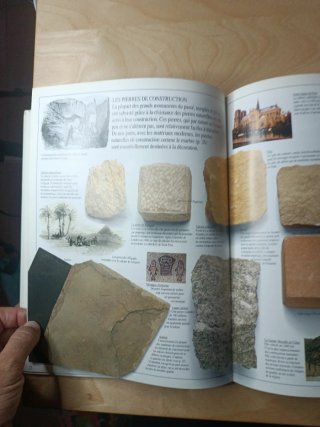 Roches et minéraux, rocas y minerales