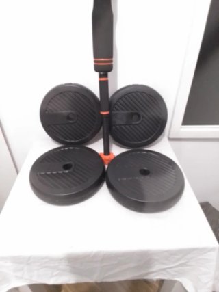 Mancuernas ajustables 2x3kg