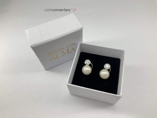 pendientes oro 18k con piedra