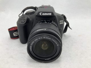 camara digital reflex canon eos 2000d+ef-s 18-55mm dc iii