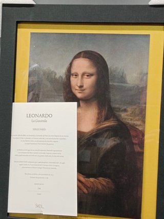 LEONARDO 500 LA GIOCONDA SERIE LIMITADA Y NUMERADA Nº 256 DE 2.998 SKEL
