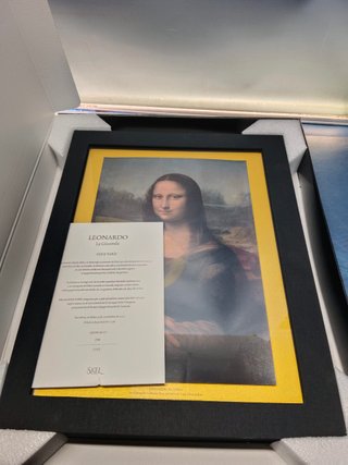 LEONARDO 500 LA GIOCONDA SERIE LIMITADA Y NUMERADA Nº 256 DE 2.998 SKEL